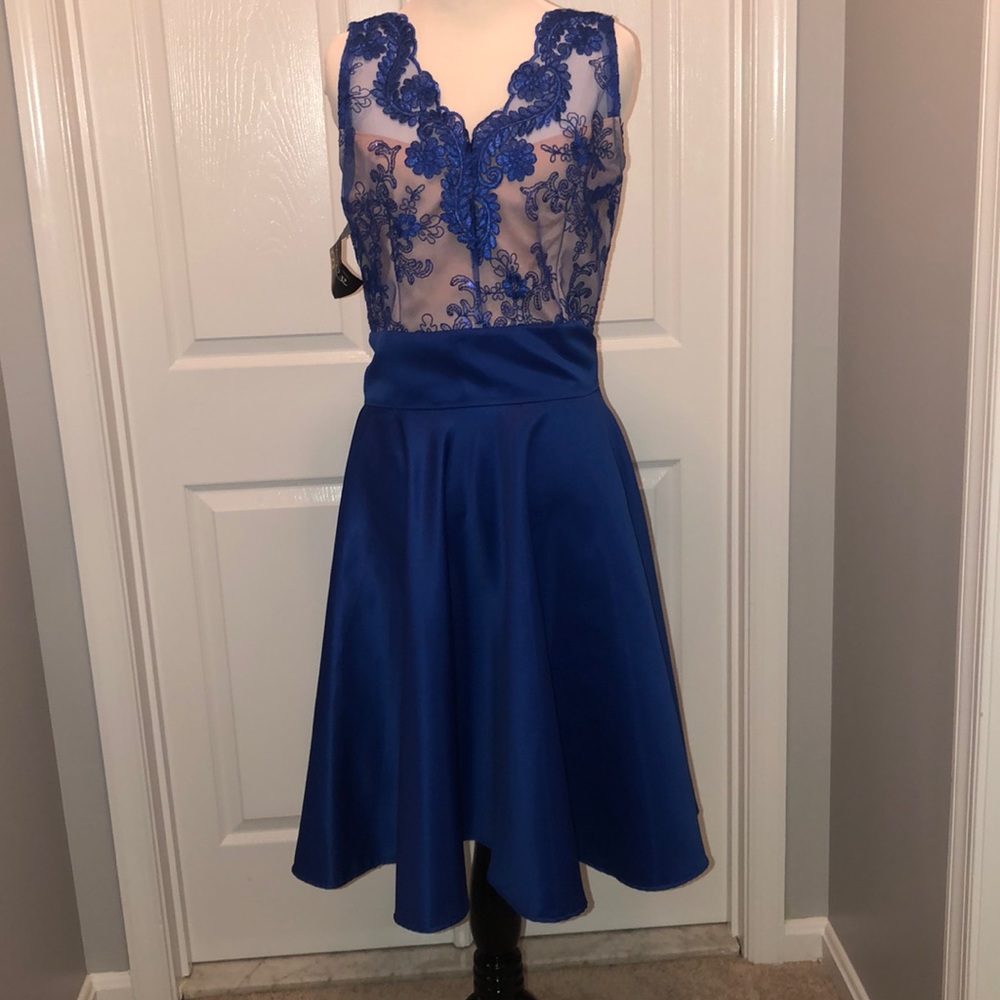 ❤️Blue lace & sequin dress ❤️